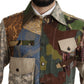 Patchwork Camouflage Casual Shirt