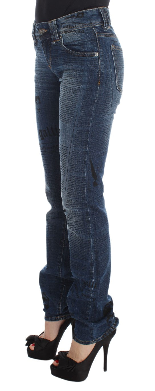 Elegante Slim Bootcut Denim Jeans