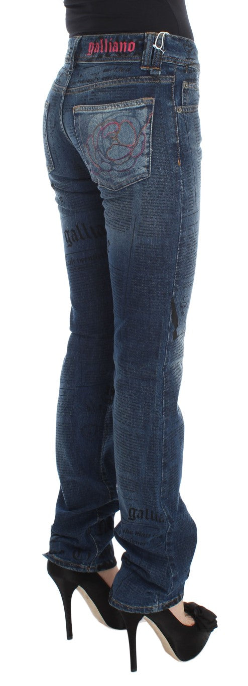 Elegante Slim Bootcut Denim Jeans