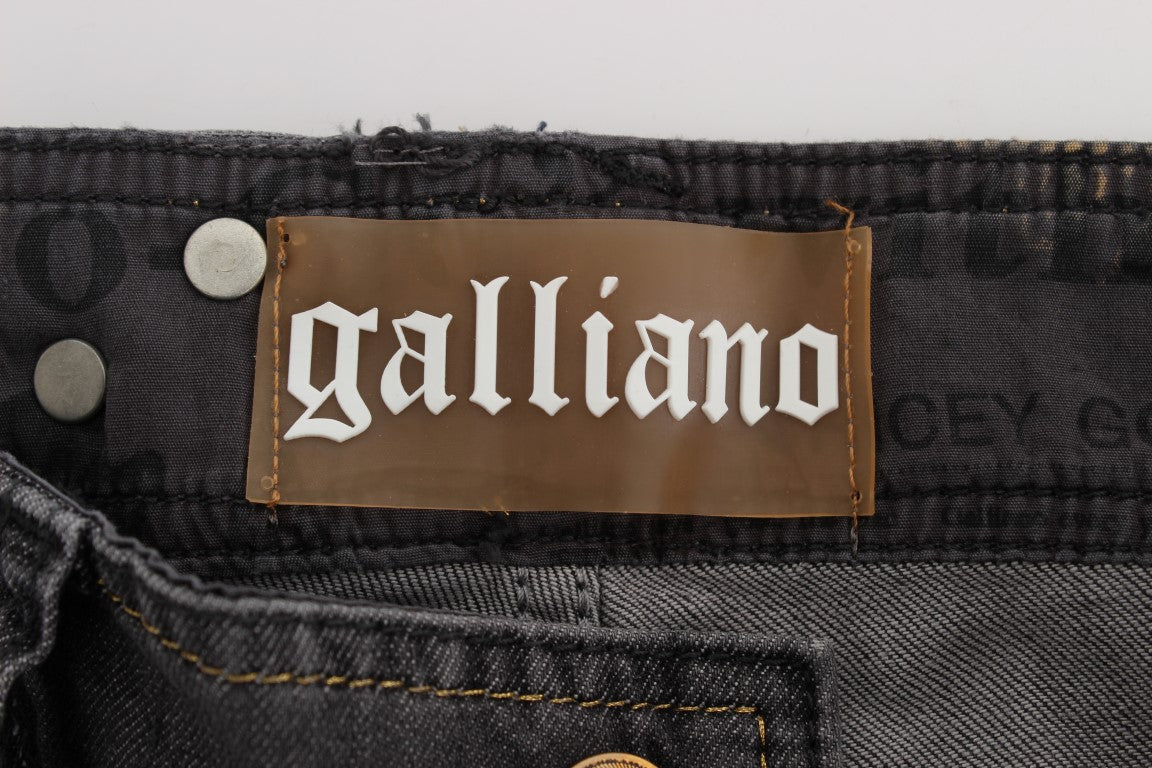 Elegante Slim Fit Jeans in grauer Waschung