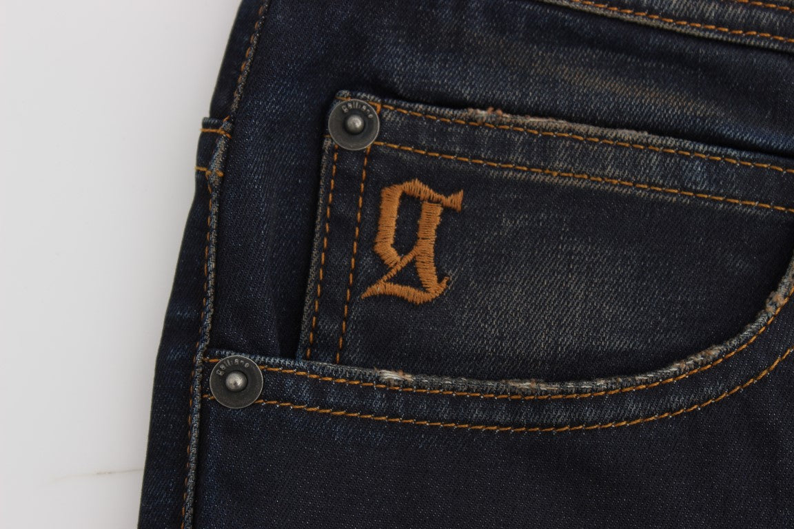Schicke Boyfriend-Fit-Bluejeans