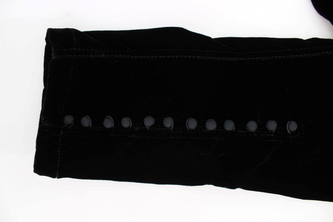 Elegante schwarze Slim Fit Hose