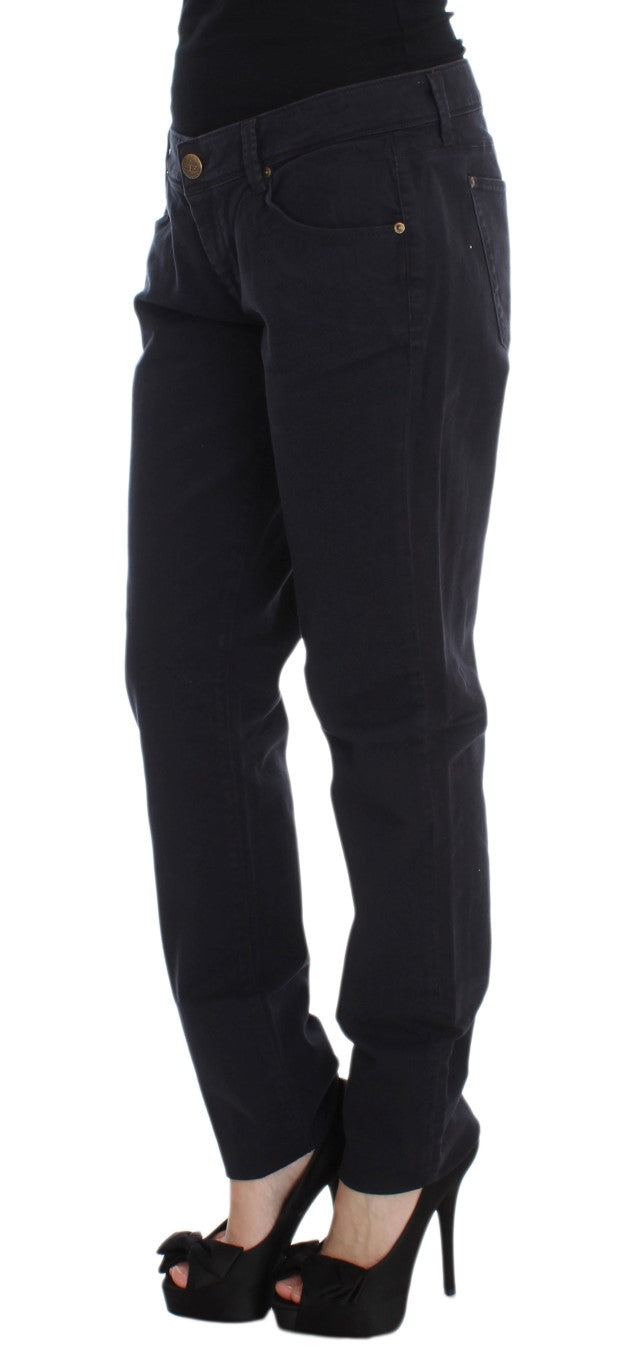 Schicke Casual Fit italienische Designerjeans