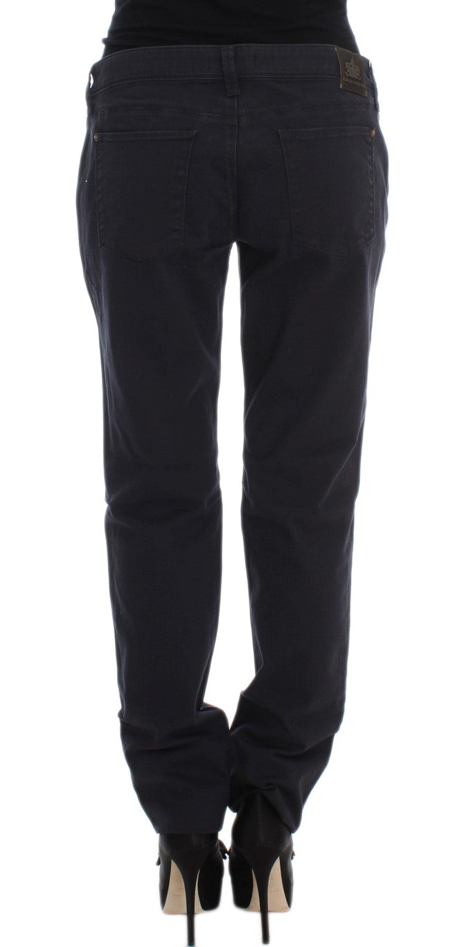 Schicke Casual Fit italienische Designerjeans