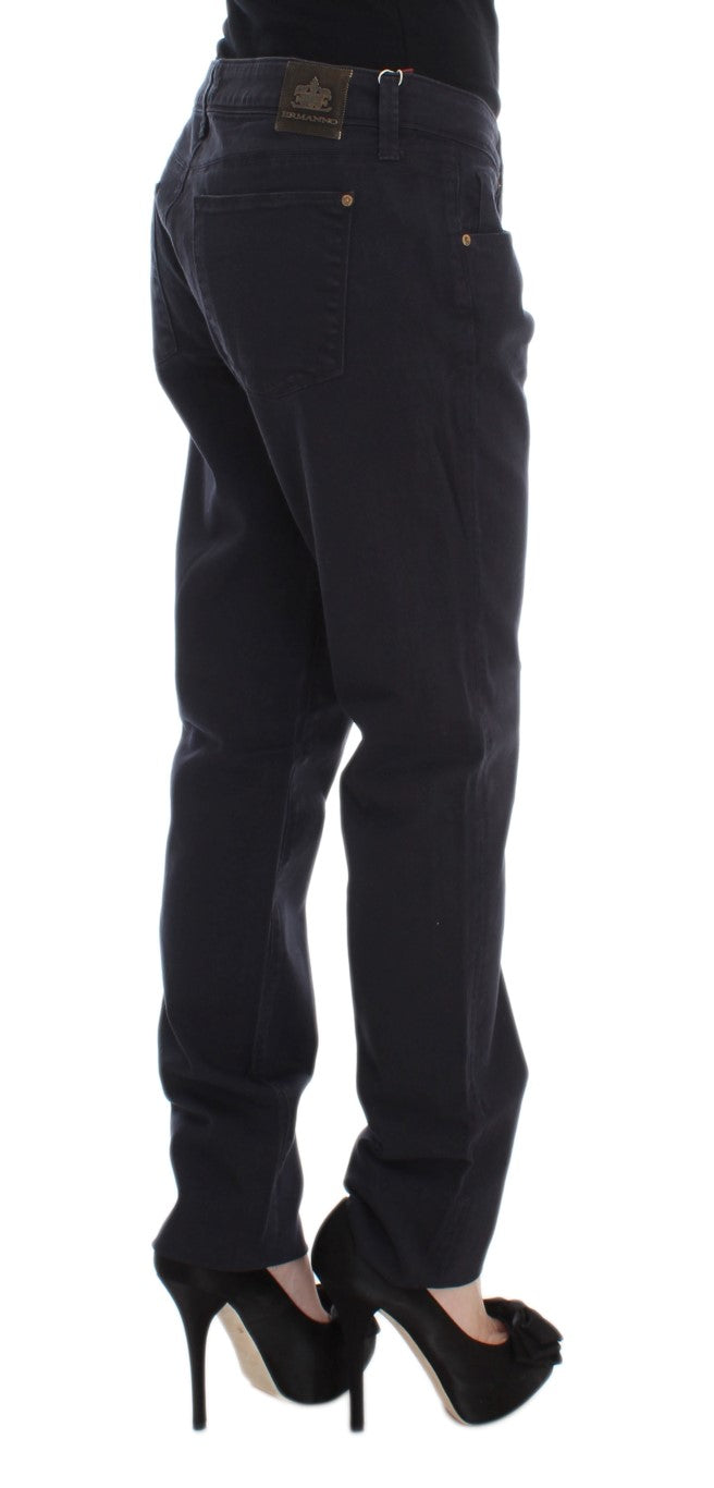 Schicke Casual Fit italienische Designerjeans