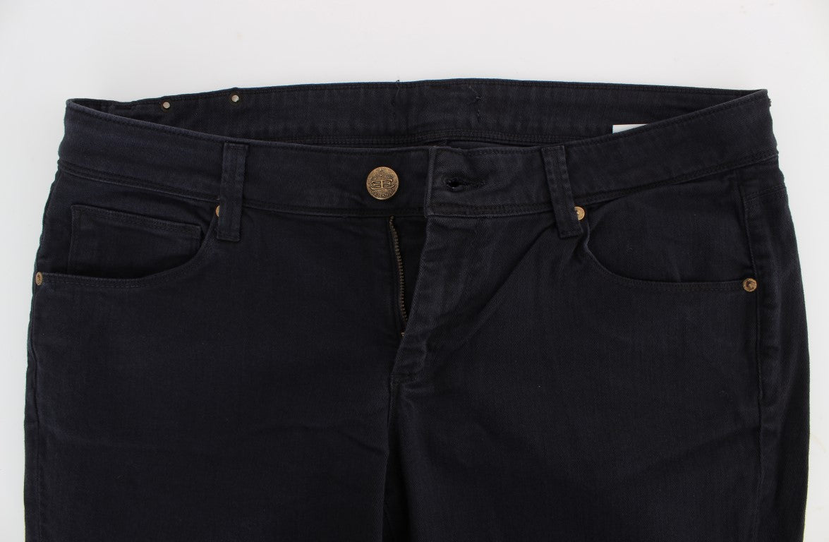 Schicke Casual Fit italienische Designerjeans