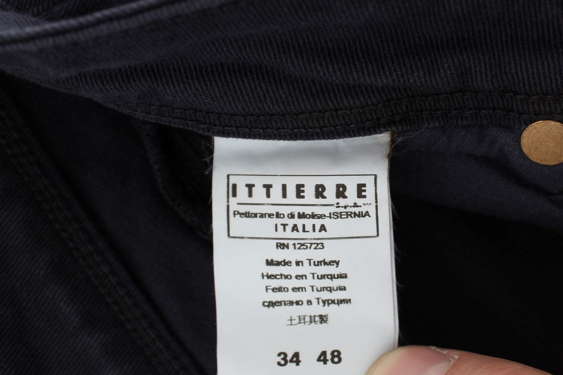 Schicke Casual Fit italienische Designerjeans
