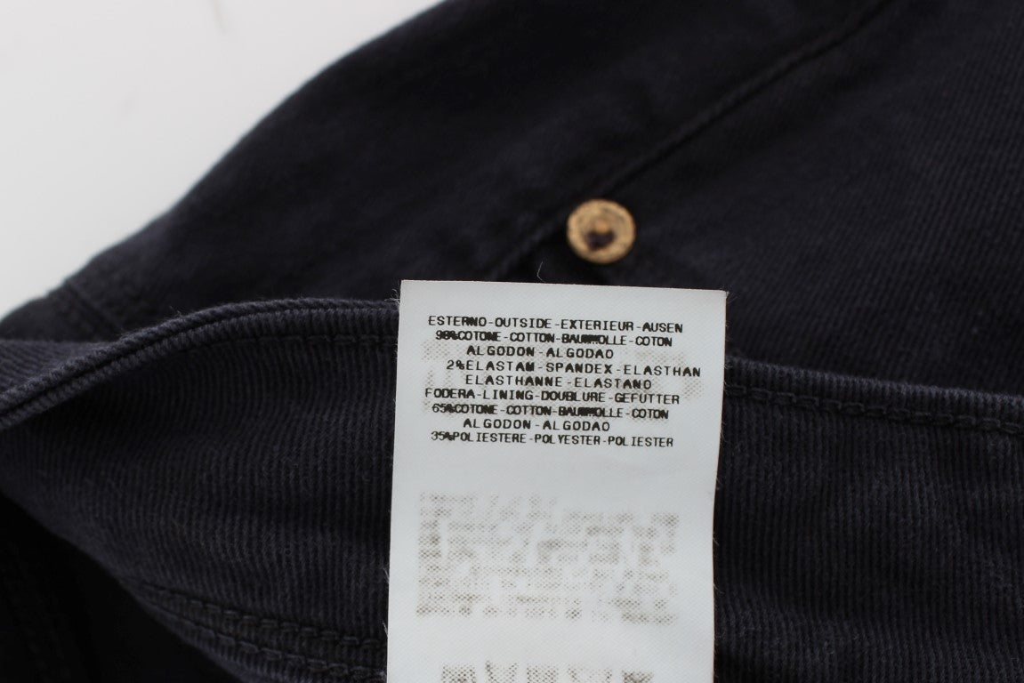 Schicke Casual Fit italienische Designerjeans