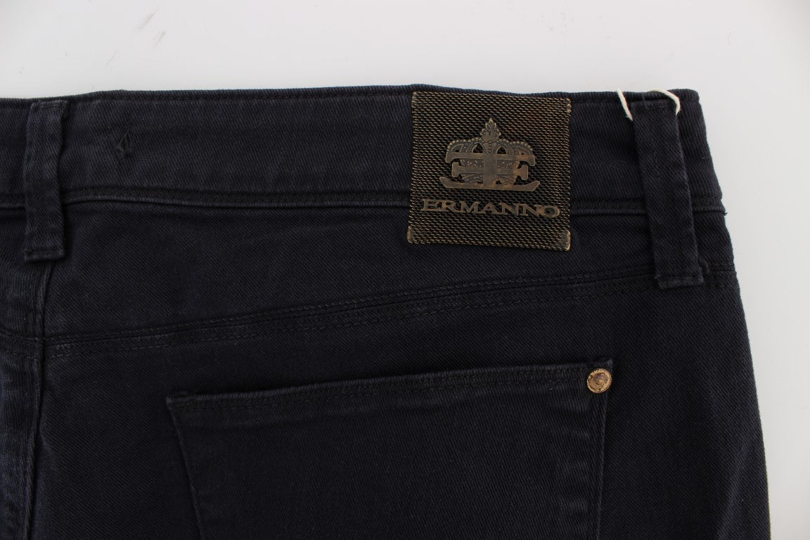 Schicke Casual Fit italienische Designerjeans