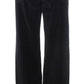 Jeans neri eleganti in cotone dritto