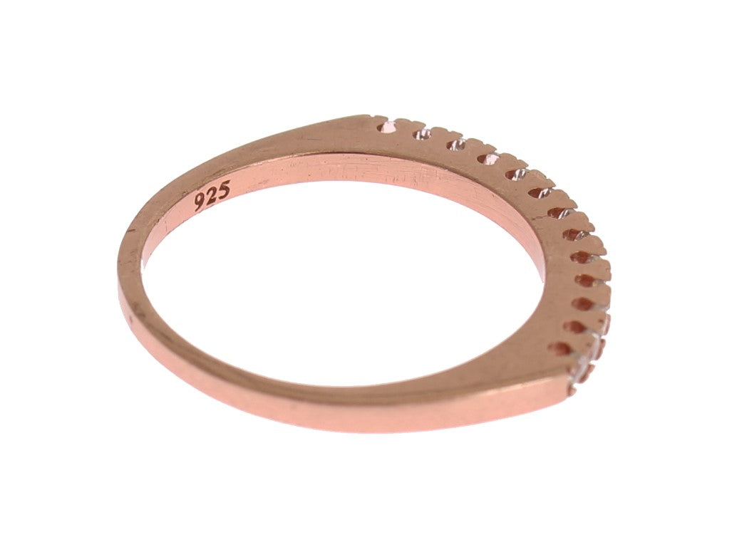 Exquisiter vergoldeter Sterlingsilberring