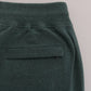 Pantaloni sportivi eleganti in cashmere verde