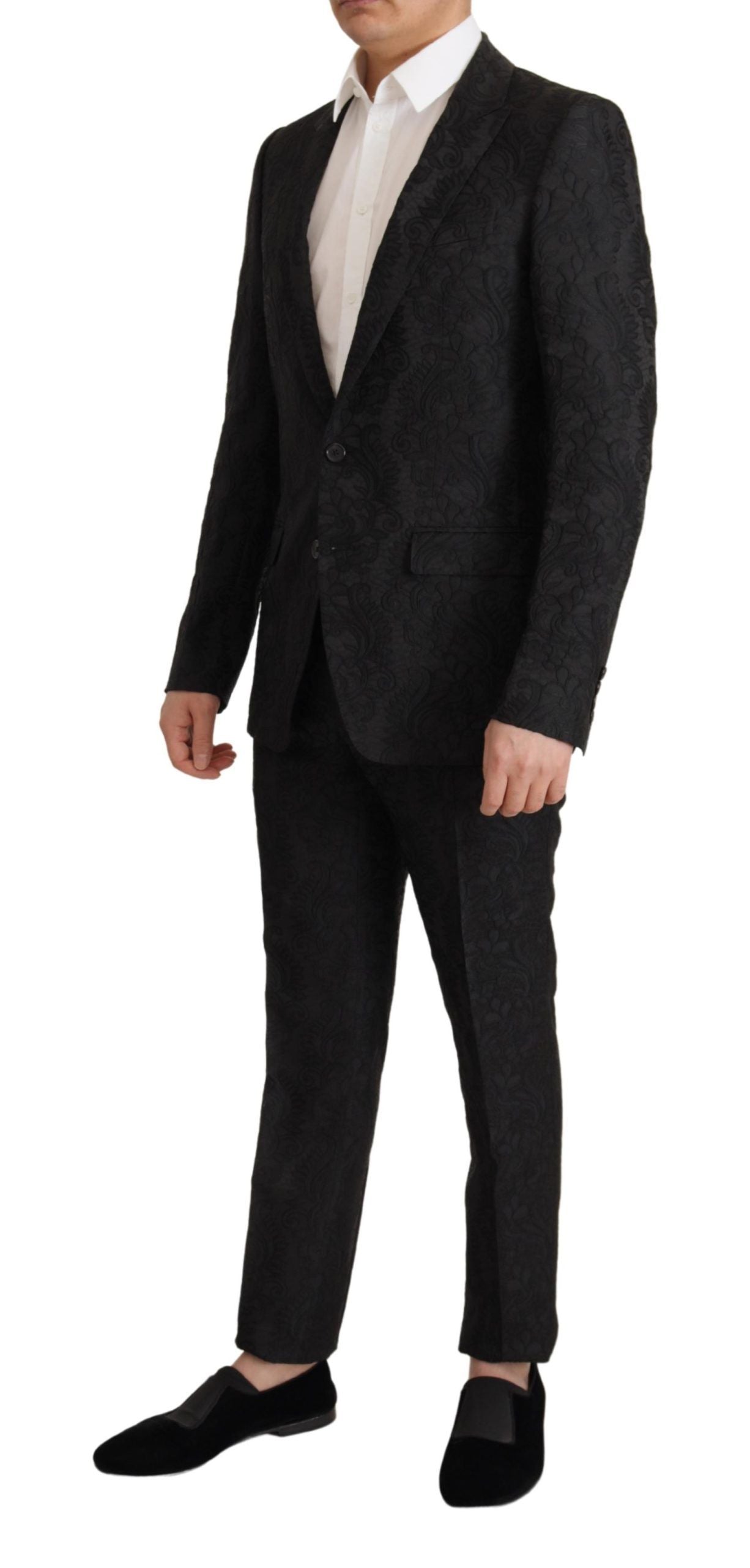 Completo da Martini nero scintillante