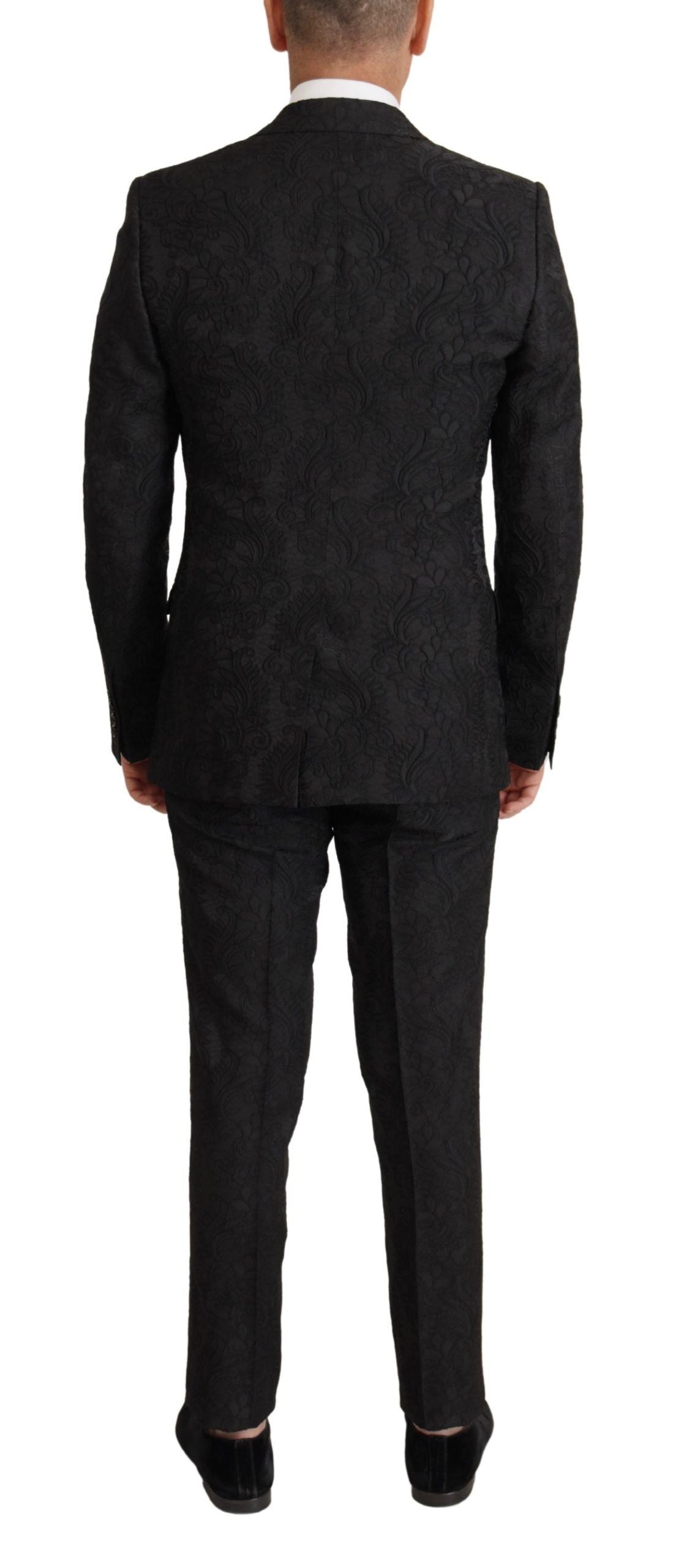 Completo da Martini nero scintillante