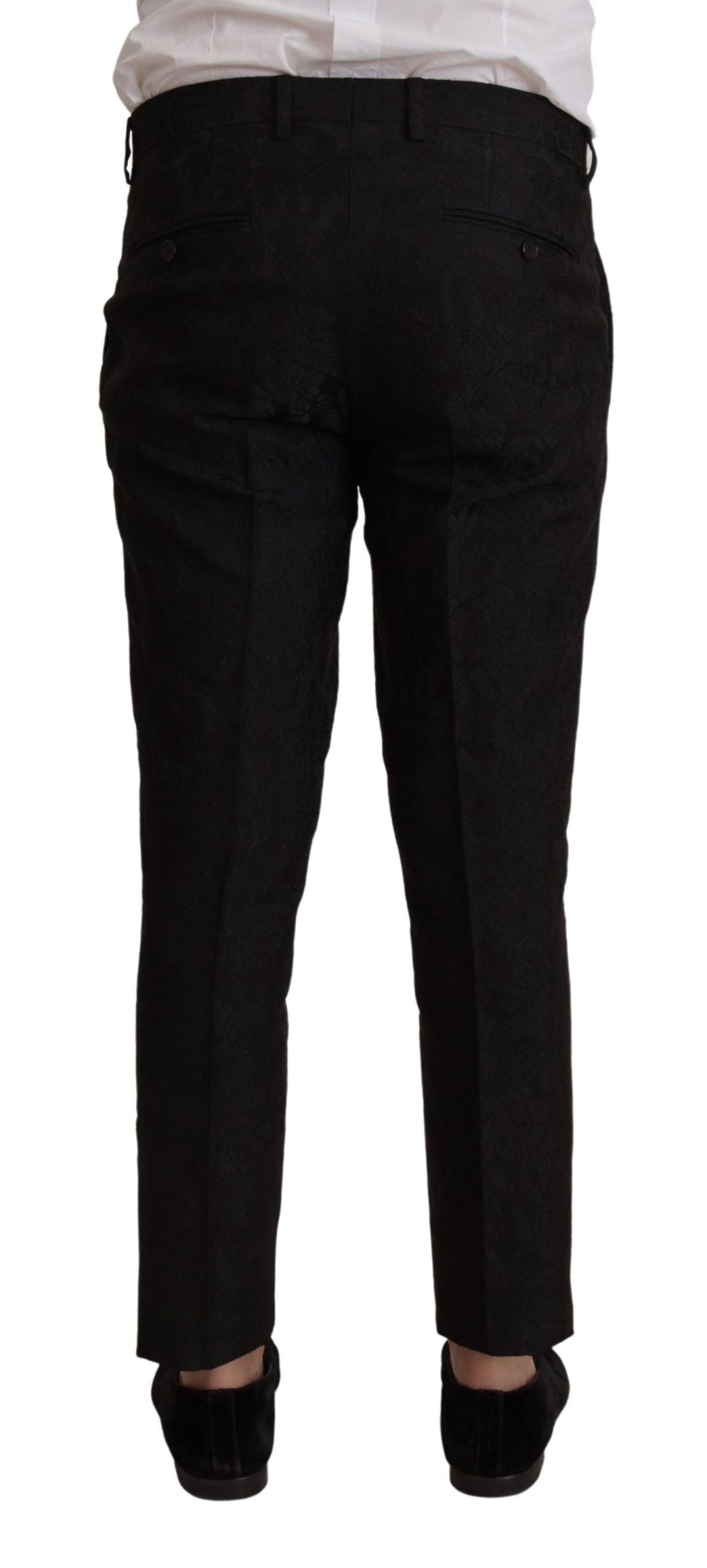Elegante abito Martini nero a due pezzi