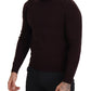 Eleganter Rollkragenpullover aus Wolle