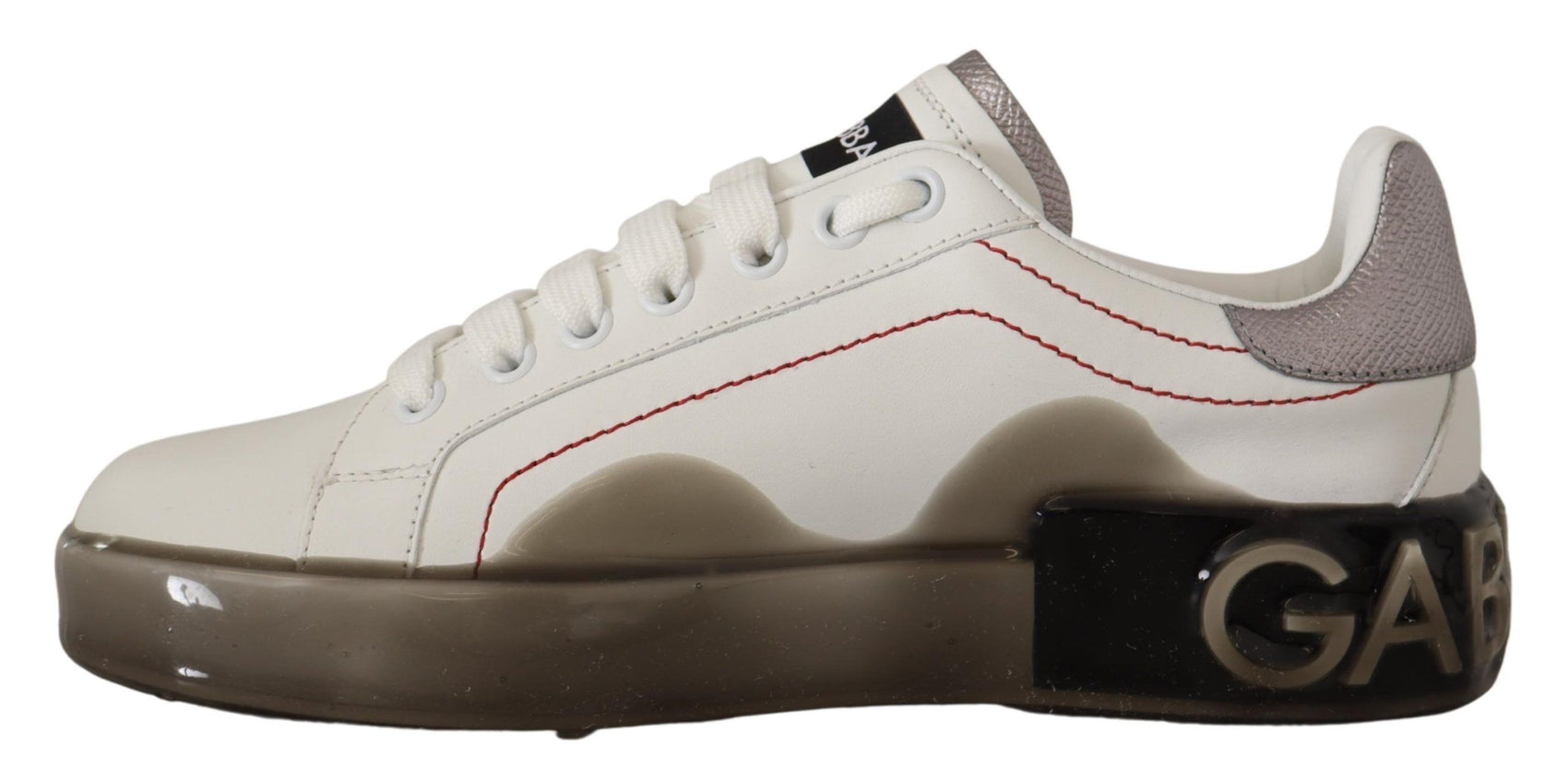 Elegante weiße Leder-Sneaker