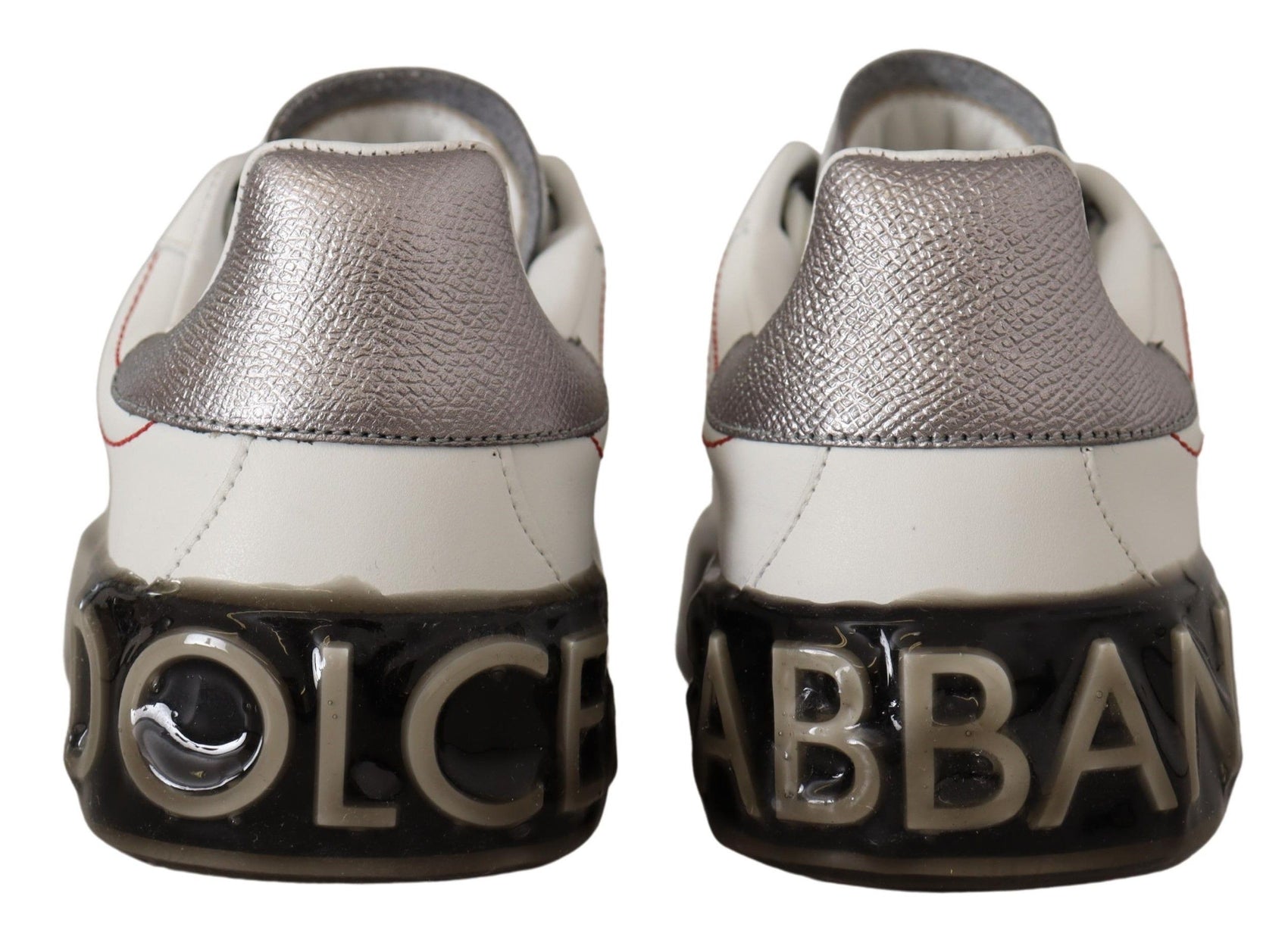 Elegante weiße Leder-Sneaker