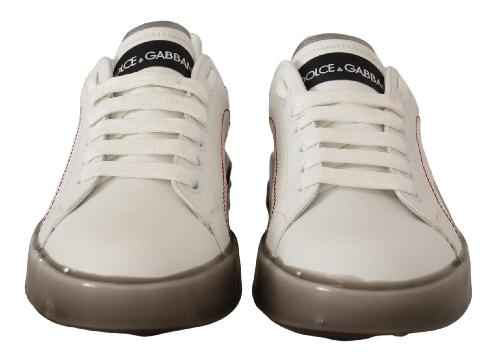 Elegante weiße Leder-Sneaker