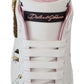 Queen Crown Chic Leather Sneakers