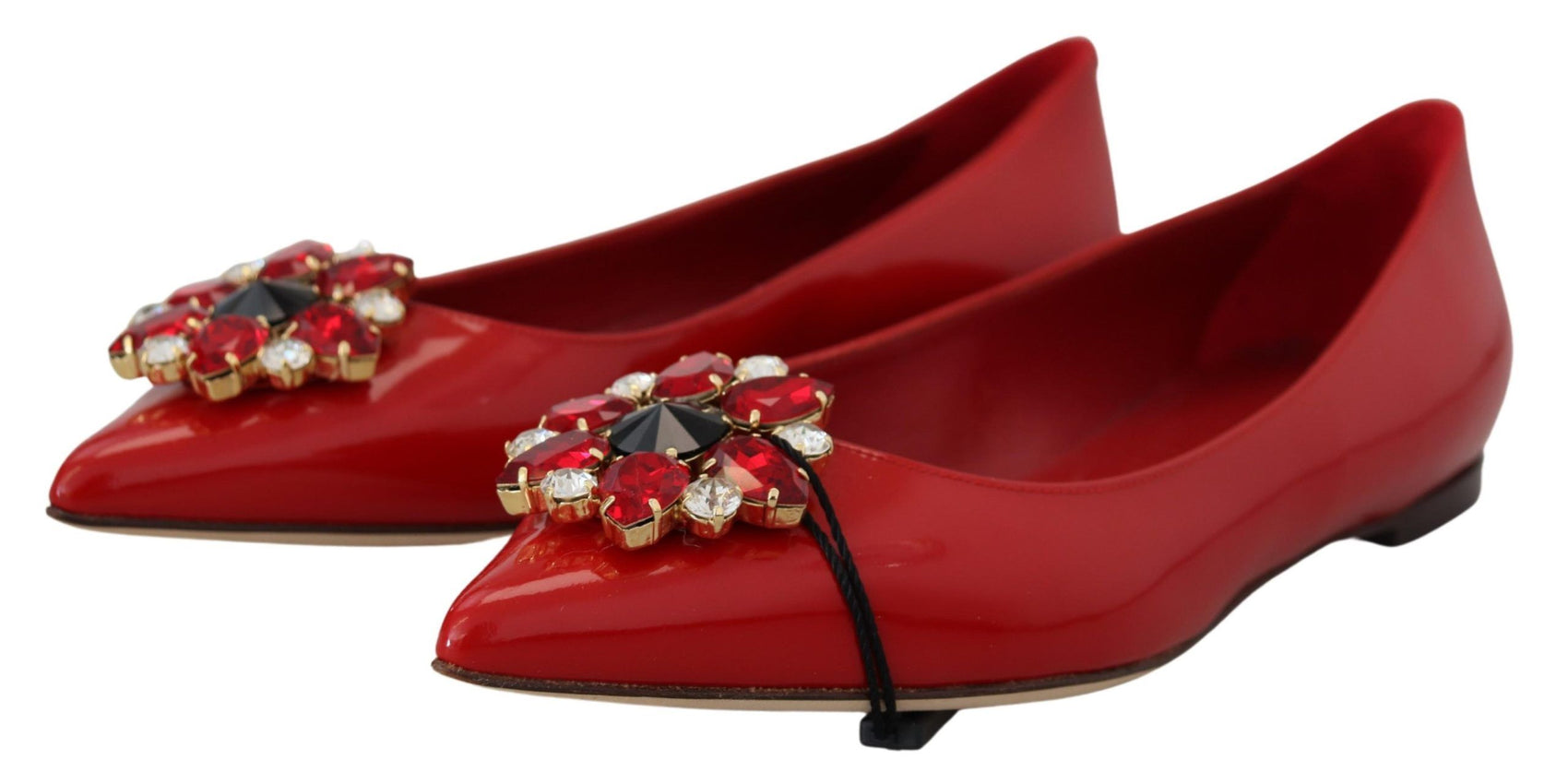 Rote Wildleder-Loafer mit Kristallen – Exquisite Eleganz