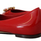 Red Suede Crystal Loafers - Exquisite Elegance