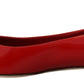 Red Suede Crystal Loafers - Exquisite Elegance