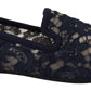 Elegant Blue Loafers Flats - Summer Chic