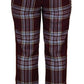 Pantaloni eleganti in misto lana a vita alta