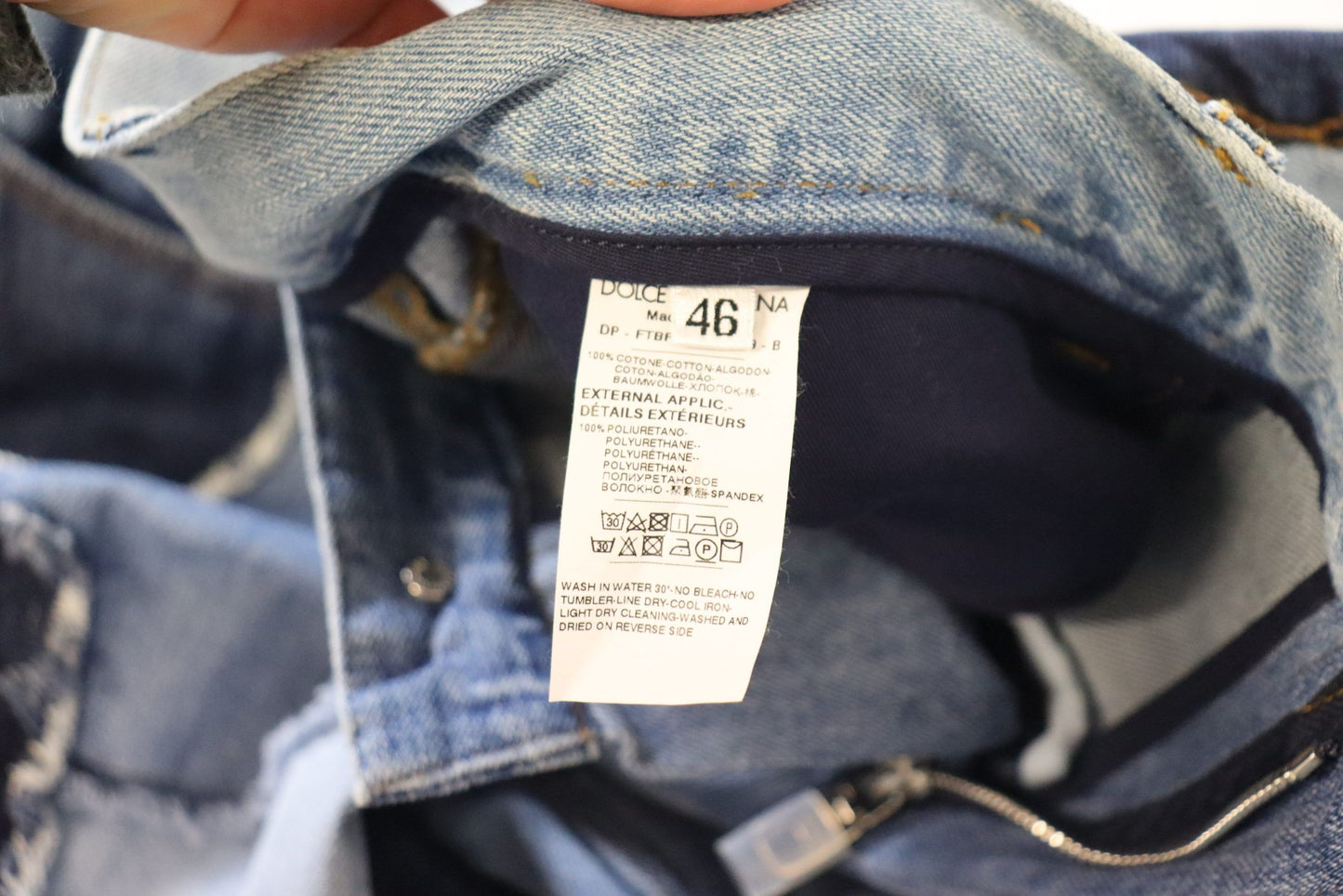 Jeans skinny a vita alta Couture