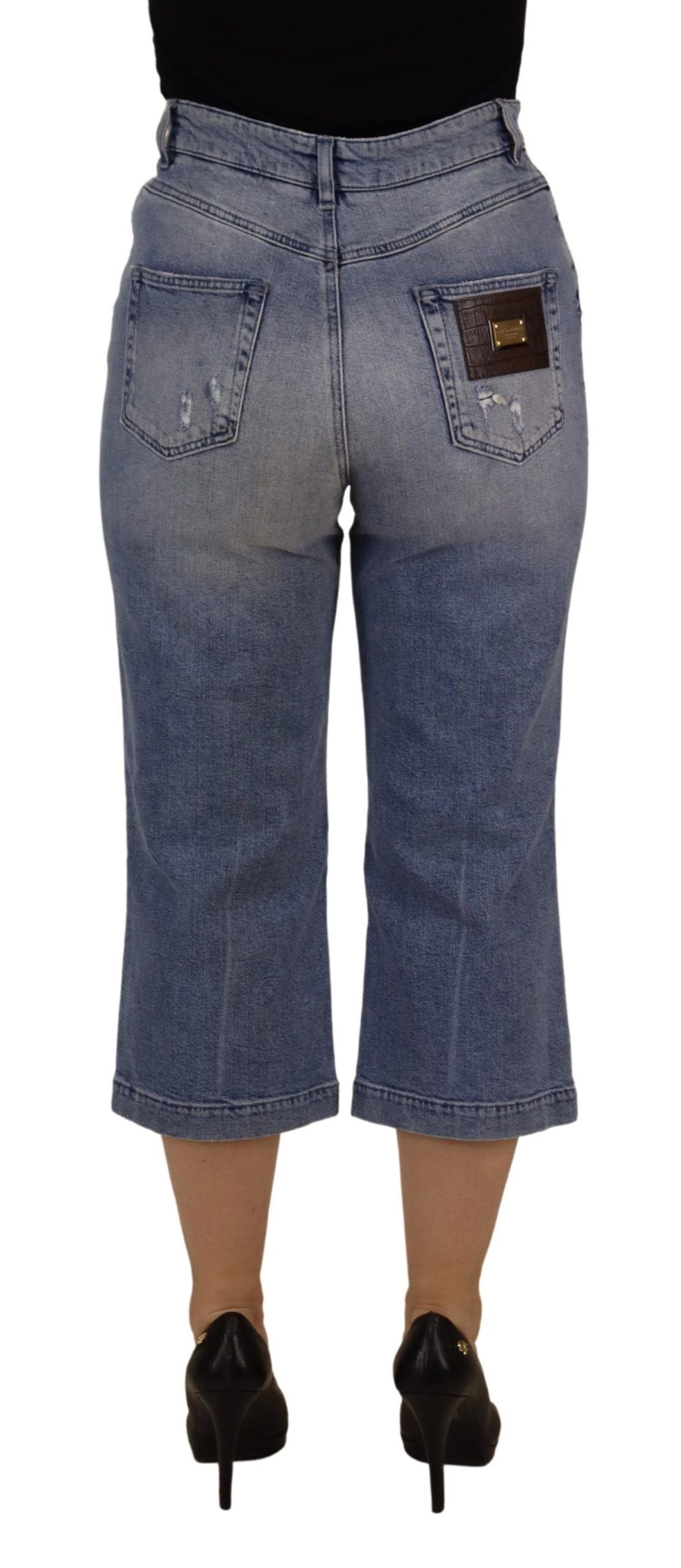 Jeans skinny a vita alta - Blu