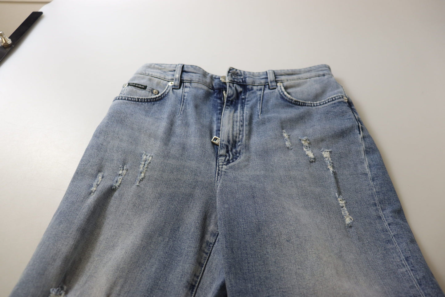 Jeans skinny a vita alta - Blu