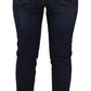 Esalta il tuo stile in denim con i jeans skinny a vita alta