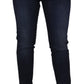 Esalta il tuo stile in denim con i jeans skinny a vita alta
