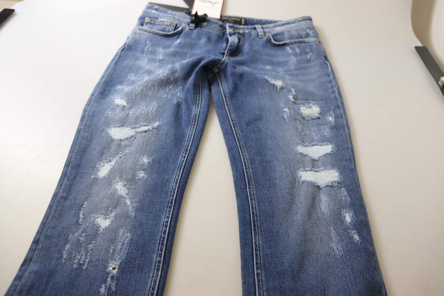 Jeans skinny a vita bassa chic