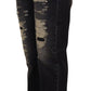 Eleganti jeans skinny a vita alta