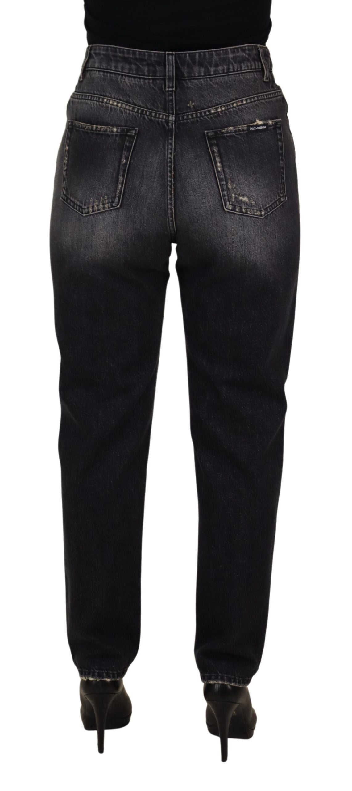 Eleganti jeans skinny a vita alta