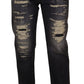 Eleganti jeans skinny a vita alta