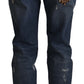 Jeans in denim a vita media con taglio boyfriend chic