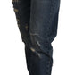 Jeans in denim a vita media con taglio boyfriend chic