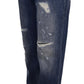 Jeans skinny a vita alta - Chic Blue Washed