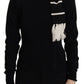 Eleganter schwarzer Rollkragenpullover aus Kaschmir
