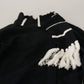 Eleganter schwarzer Rollkragenpullover aus Kaschmir