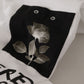 Elegantes T-Shirt mit Rundhalsausschnitt und Slogan