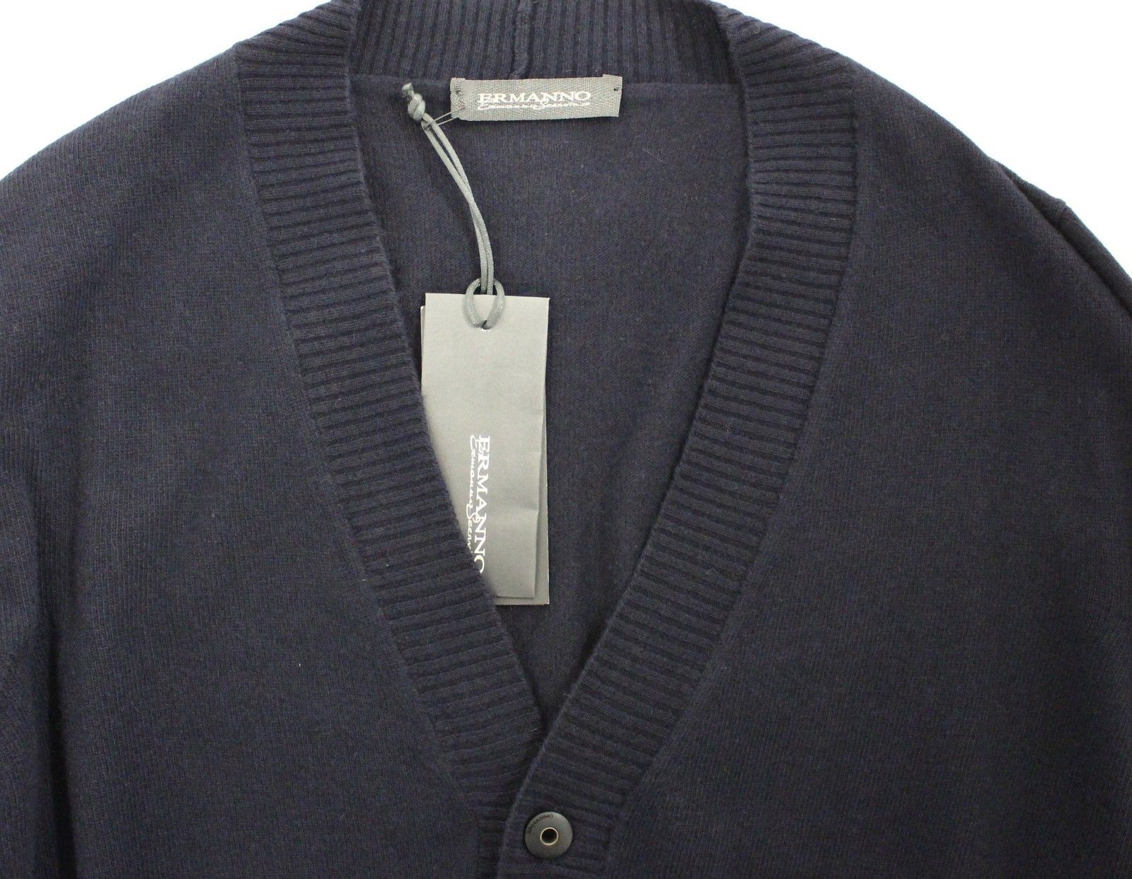 Schicker blauer Cardigan aus Wollmischung