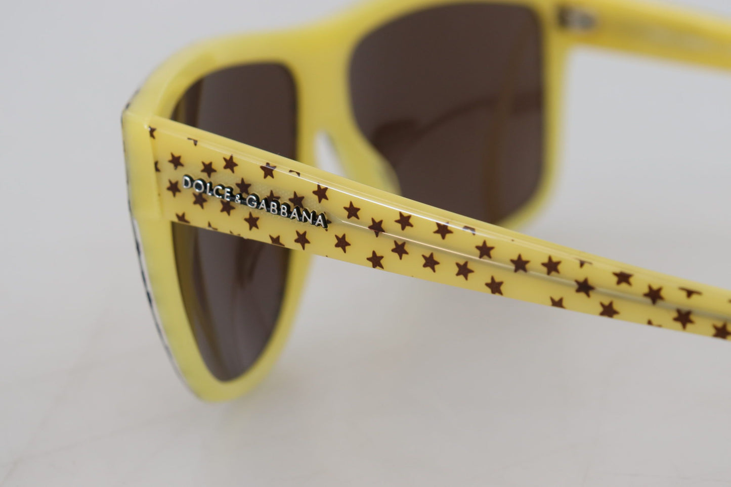 Occhiali da sole Stellar Chic Square in giallo