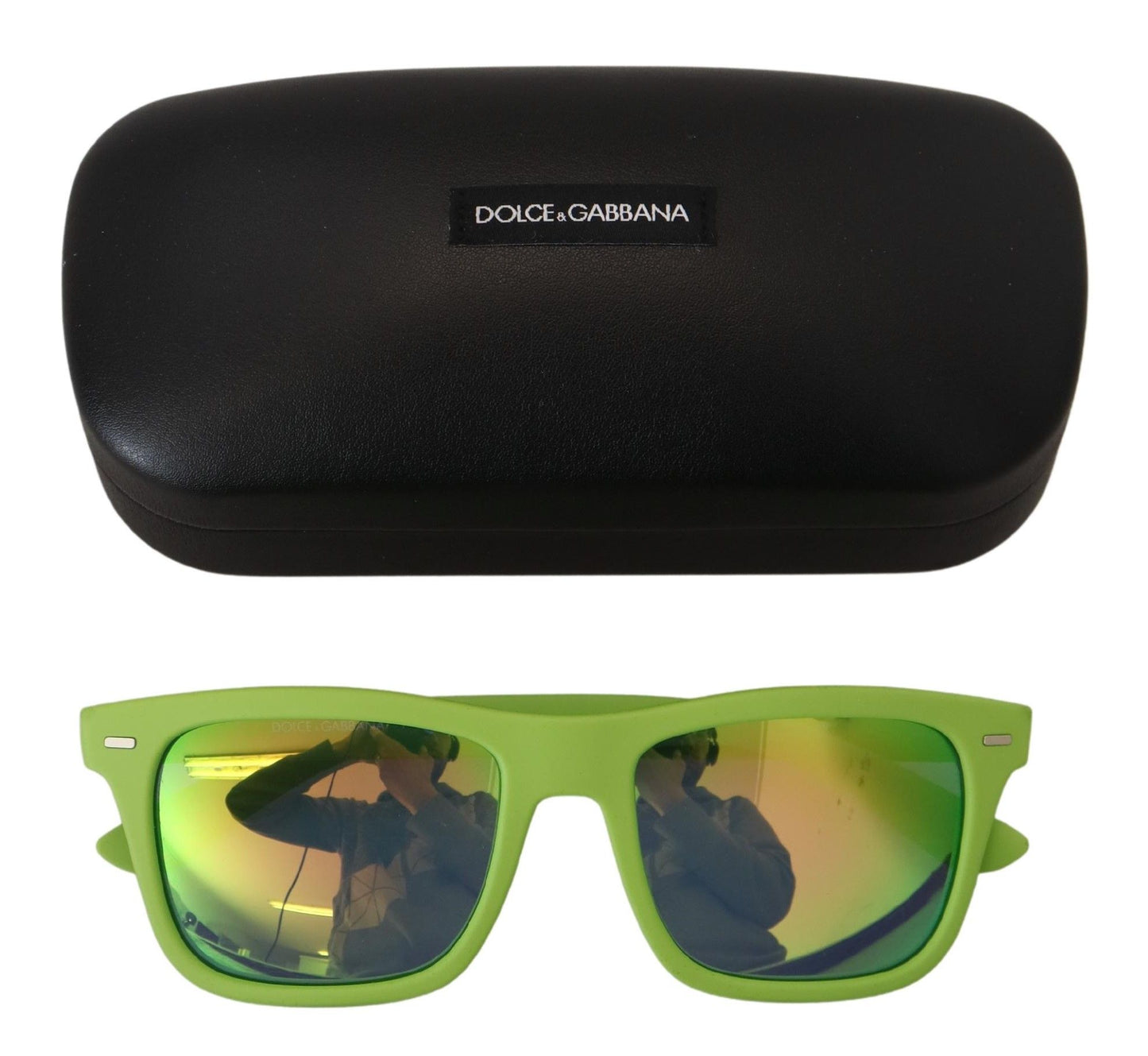 Occhiali da sole con montatura completa Acid Green Chic