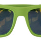 Occhiali da sole con montatura completa Acid Green Chic