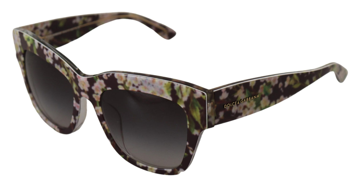 Elegante Sonnenbrille mit mehrfarbigem Farbverlauf