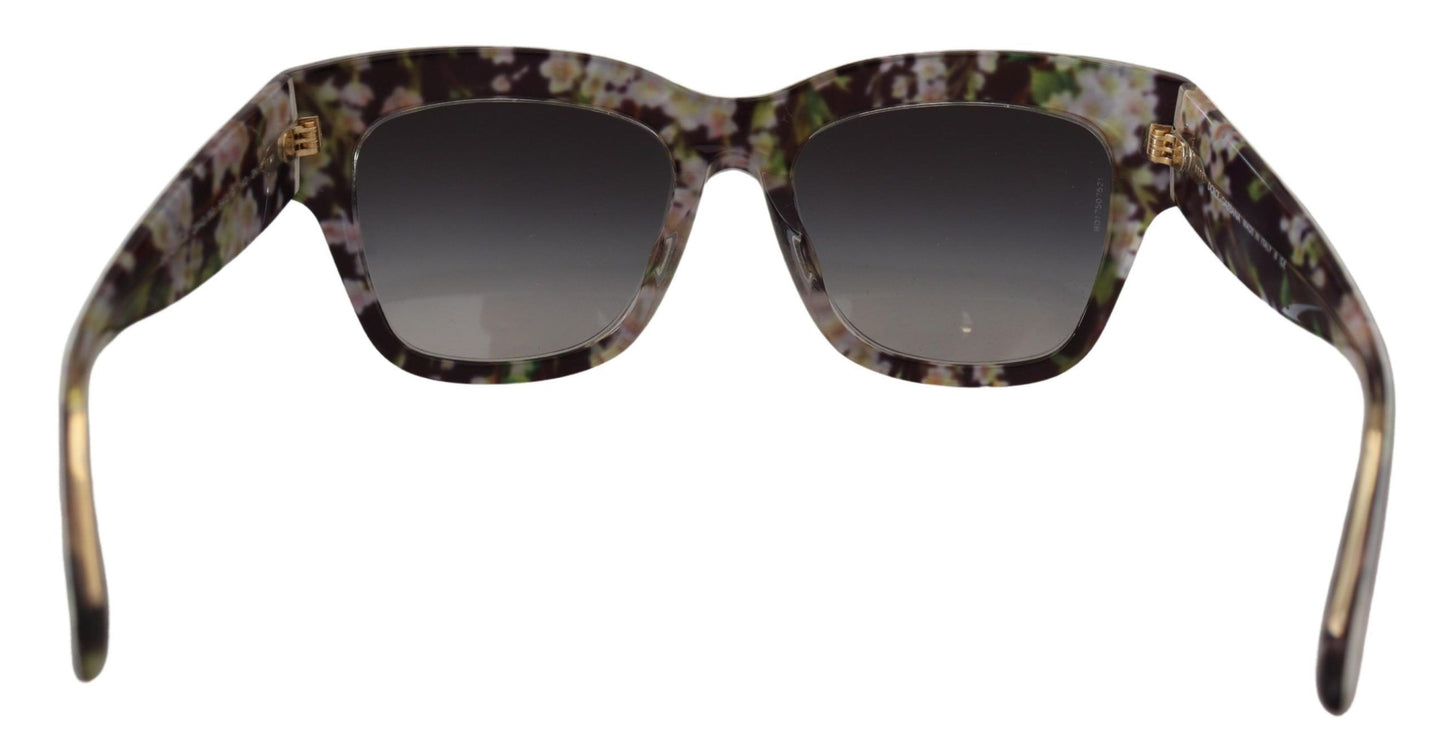 Elegante Sonnenbrille mit mehrfarbigem Farbverlauf